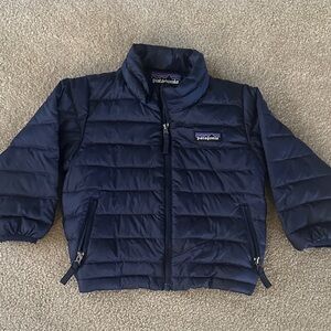 Patagonia Kids Puffer Jacket - Dark Blue